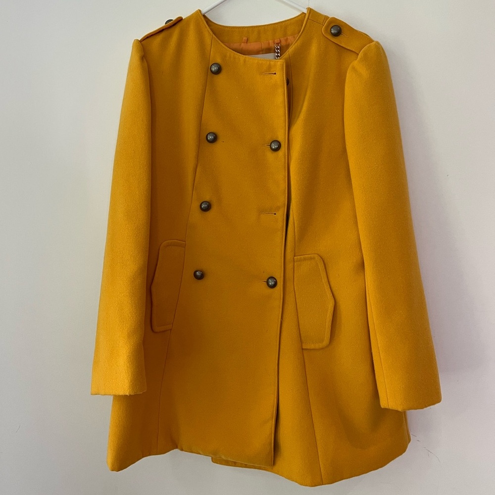 Yellow coat